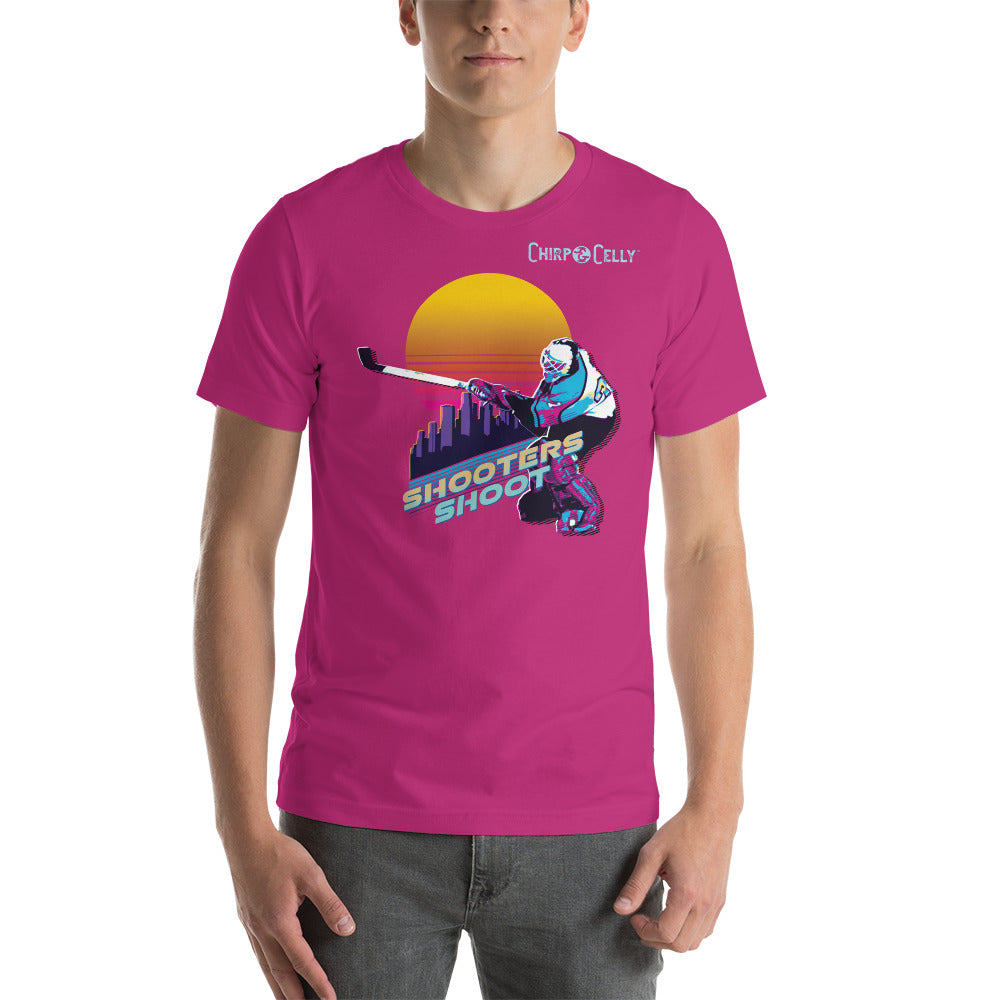 Retrowave - Shooters Shoot - T-shirt