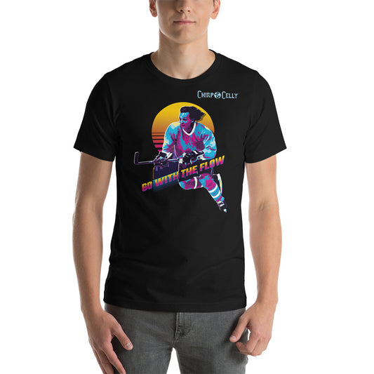Retrowave - Go with the Flow - T-shirt