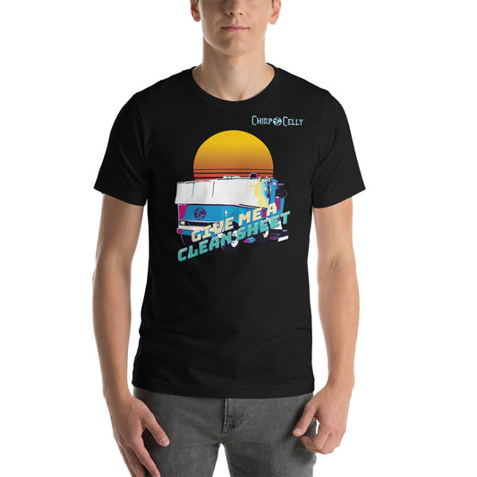 Retrowave - Give Me a Clean Sheet - T-shirt