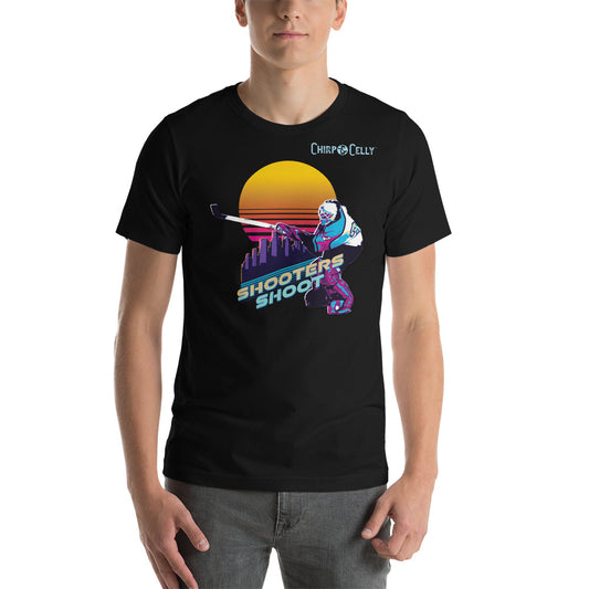 Retrowave - Shooters Shoot - T-shirt