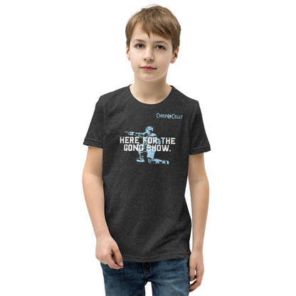 Here for the Gong Show. – Youth T-Shirt